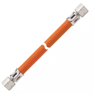 GOK Wąż gazowy 1/4 LH-UEM x 1/4 LH-UEM x 800 PS 10 bar