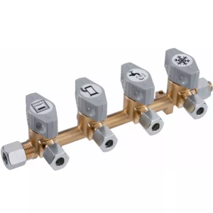 GOK Zawór szybkozamykający RVS 8 x 4 x RVS 8 stal