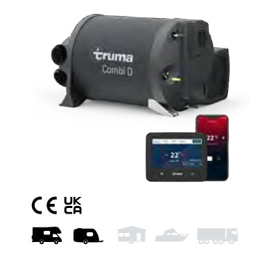 Ogrzewanie gazowe Truma Combi 4 iNet X Panel do kampera